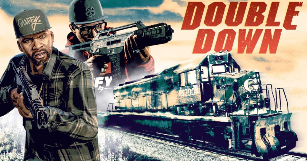GTA Online Double Down Adversary Co-Op mode official artwork