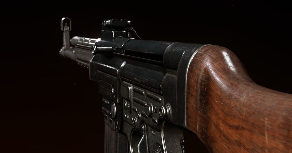 Image showing STG 44 assault rifle on dark bakground