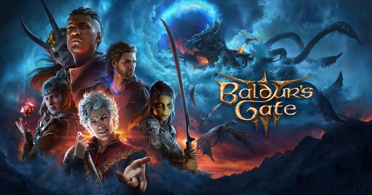 The title image for Baldur's Gate 3