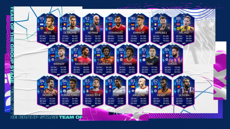 FIFA 21: Champions League Team of the Group Stage release date