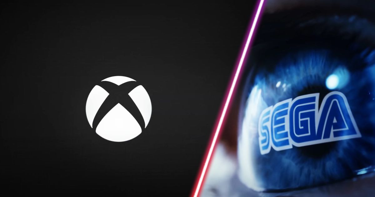 The logos of Xbox and Sega.