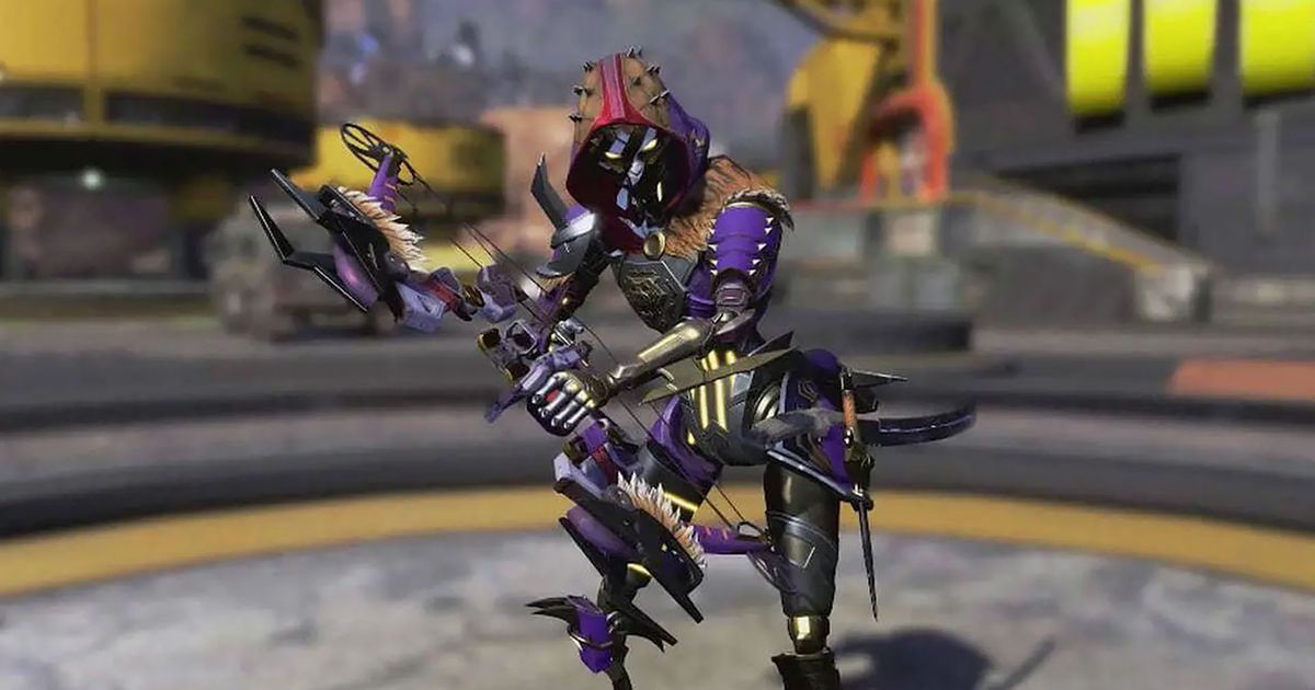 Screenshot of Apex Legends player wearing a legendary skin from a collection event