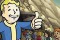 Vault Boy holding his thumb up as civilians enter the Fallout Shelter
