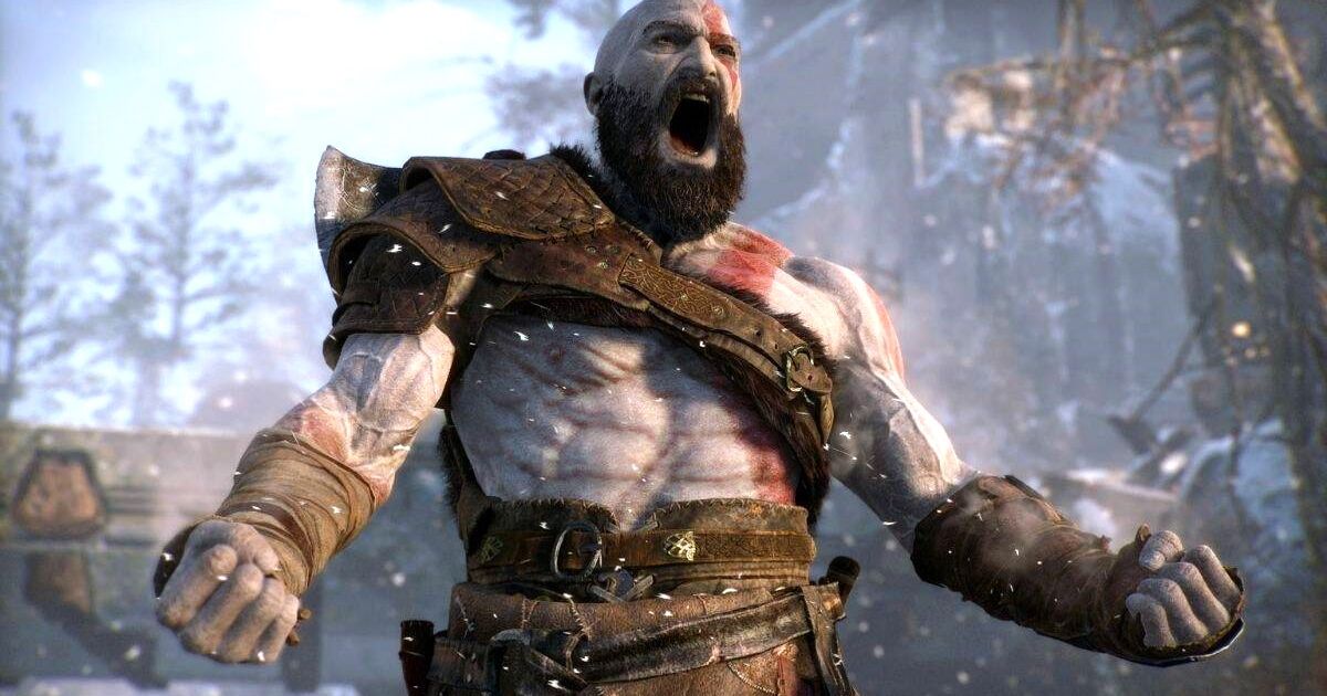 Kratos waking up in Valhalla
