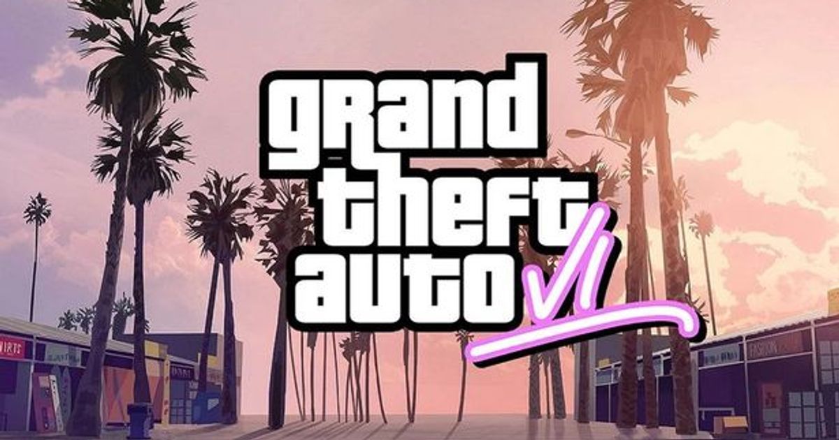 Image of a mock-up of the GTA 6 logo.