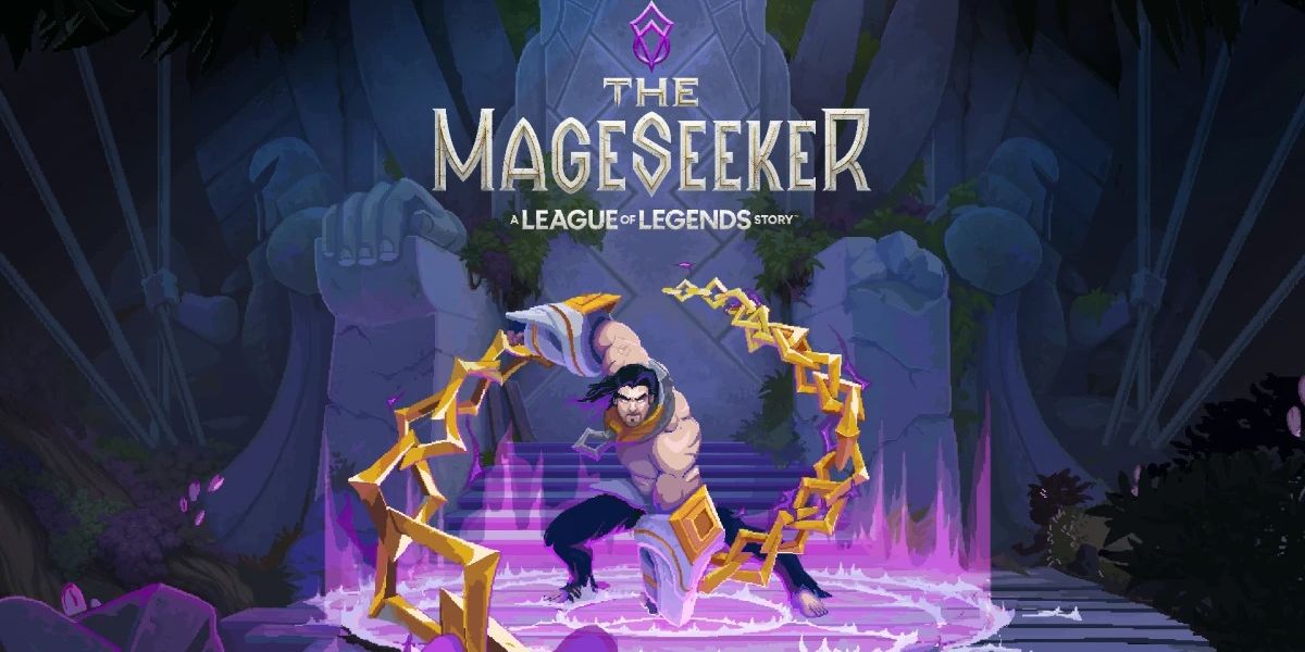 A promotional image of The Mageseeker: A League of Legends story. 