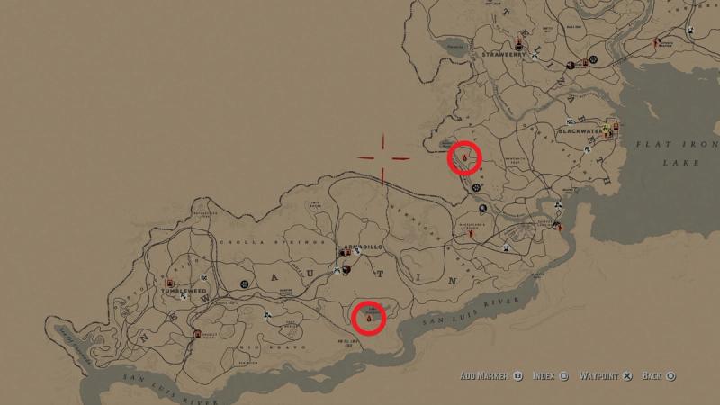 Red Dead Online - DID YOU KNOW? This Map Shows The Location Of