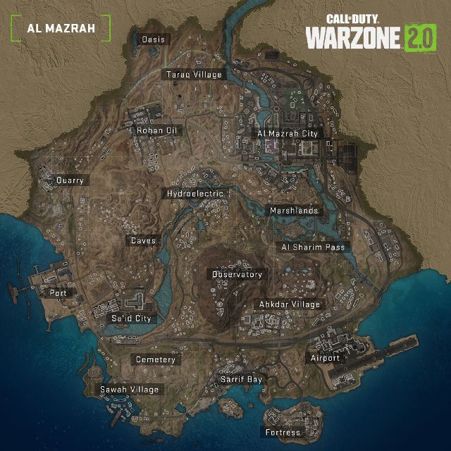 Image showing Warzone 2 map