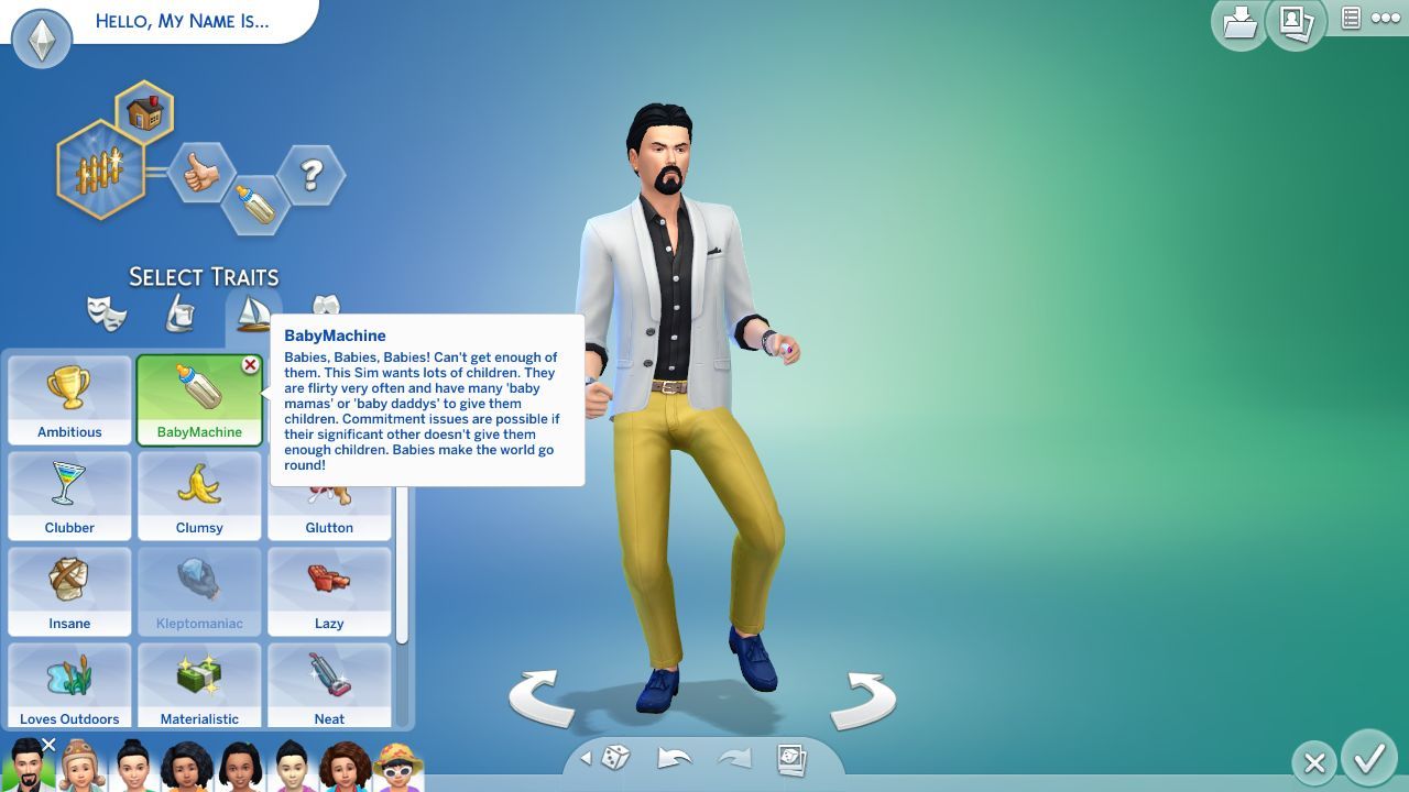 Baby Maker mod promotional image in Sims 4.