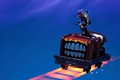 fortnite character riding rare glider astroworld cyclone
