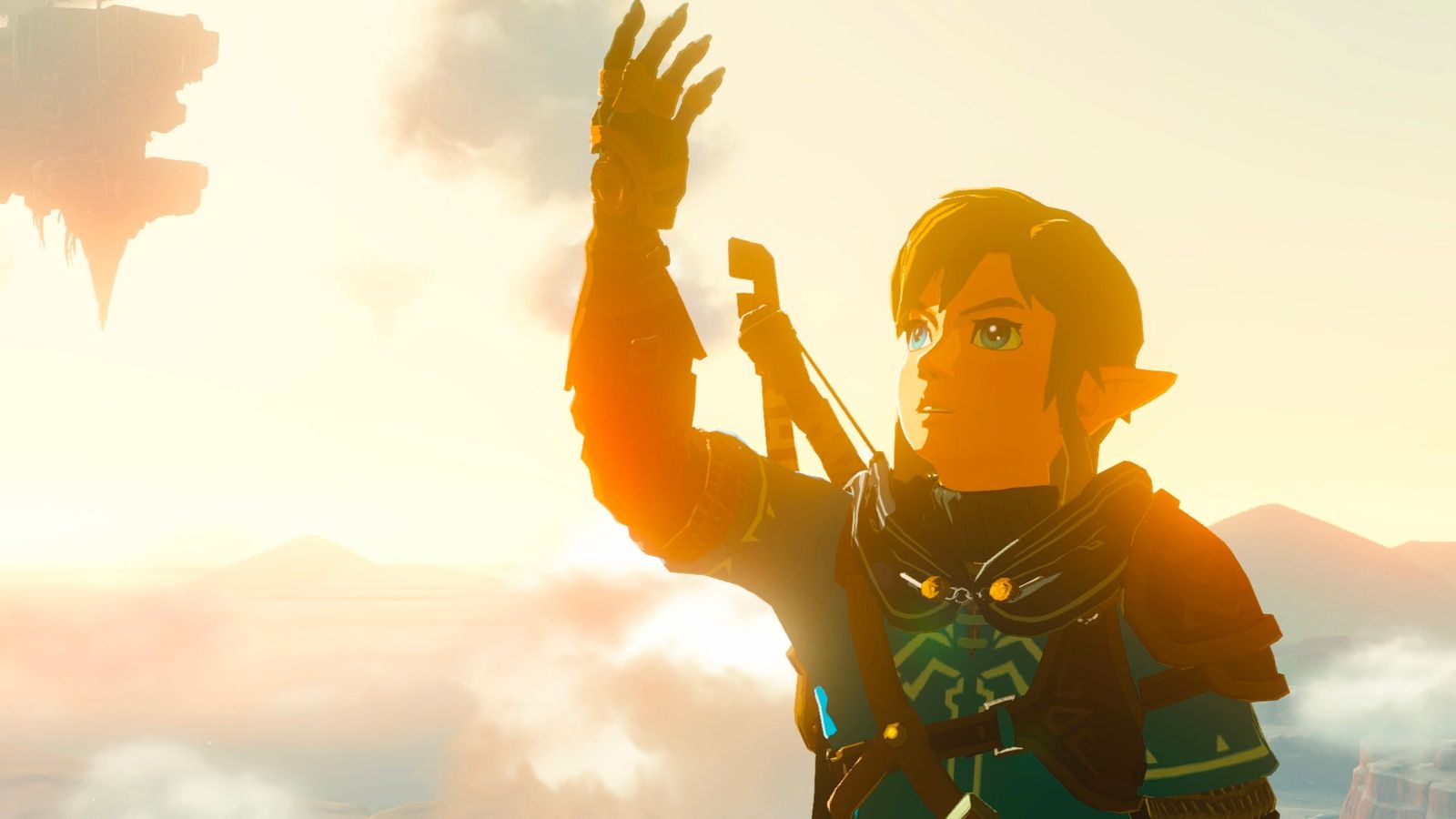 The character in Zelda: Tears of the Kingdom