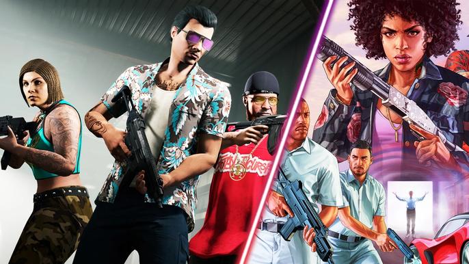 Characters from GTA Online's The Last Dose.