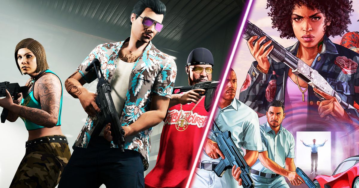Characters from GTA Online's The Last Dose.
