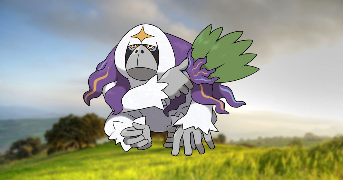 Image of Oranguru in Pokémon GO.