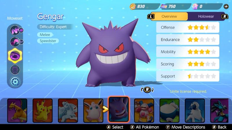 Pokémon Unite Gengar build, attack type, and more