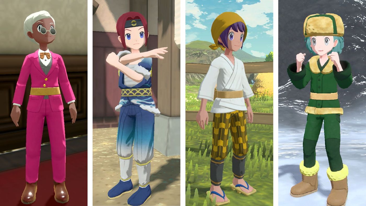 Pokémon Legends: Arceus Character Customisation Guide – Outfits and  Hairstyles
