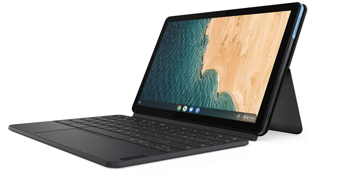 best Chromebook, product image of a black Chromebook with detachable keyboard