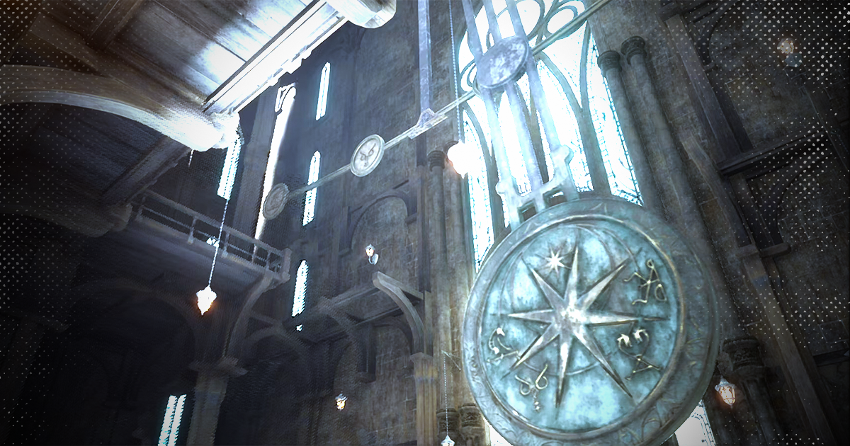 One of the Clock Tower doors in Hogwarts Legacy.