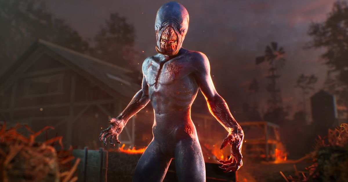 One of the Deadites in Evil Dead: The Game