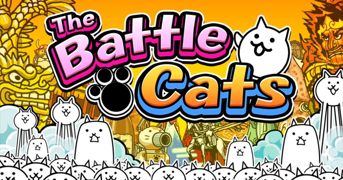 The header screen for Ponos' The Battle Cats