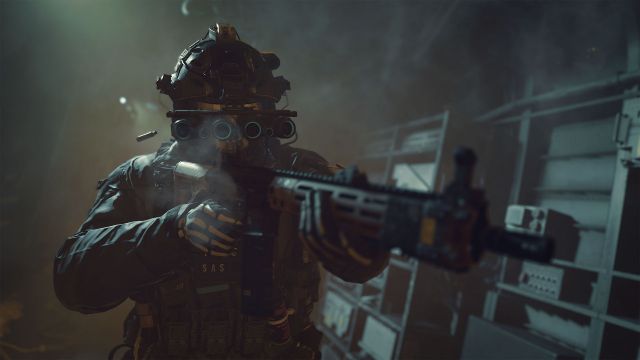 Image showing Modern Warfare 2 soldier holding a gun