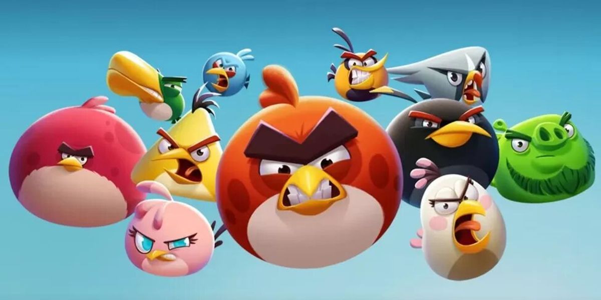 all of the birds from angry birds