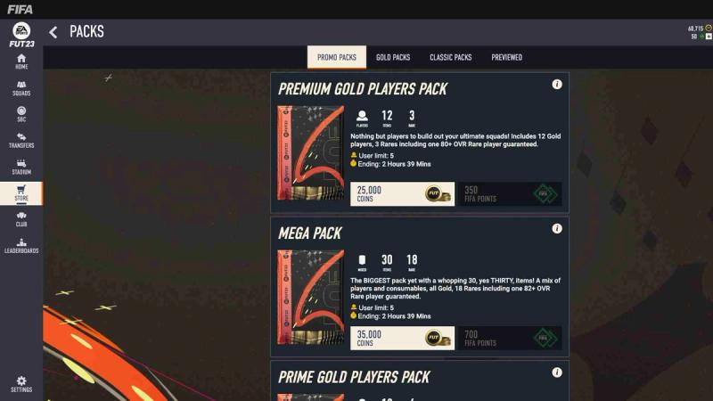 FREE FIFA 23 Ultimate Team Prime Gaming Pack for  subscribers  (December 2022)