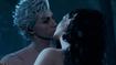 baldur's gate 3 astarion kissing scene with black haired woman