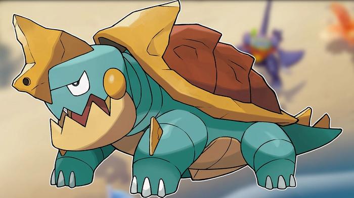 Defeat Drednaw to level up fast in Pokemon Unite.