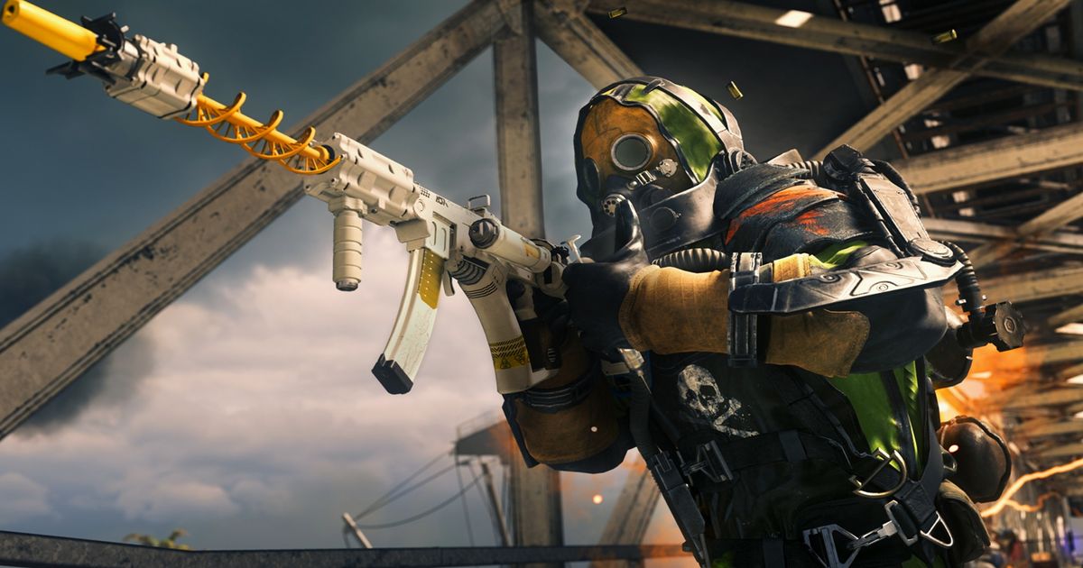 Image showing Warzone player holding gun