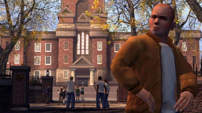 The character next to the school in Bully.