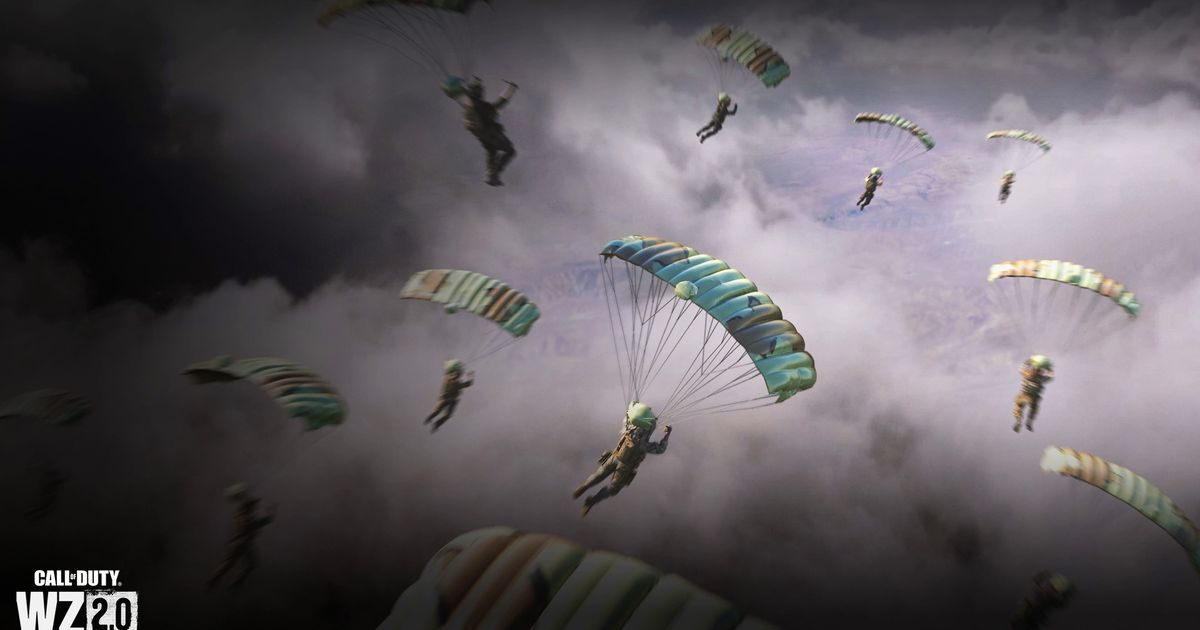 Parachutes in Warzone 2 Season 3