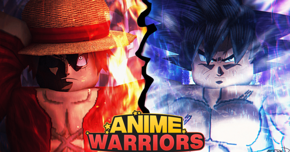 banner for Anime Warriors on Roblox