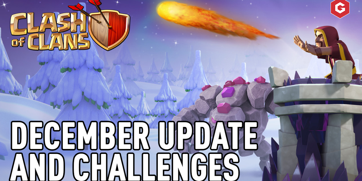 Clash of Clans December Update And Challenge Details In Clashmas