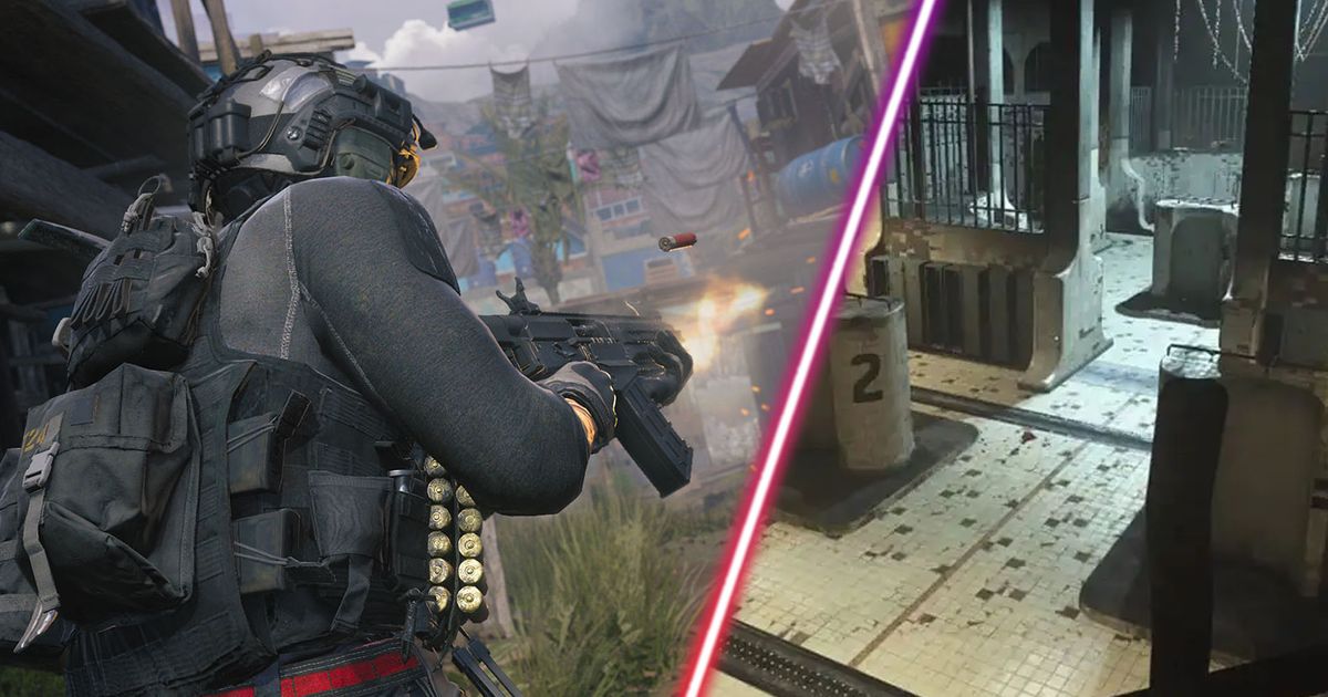 Modern Warfare 3 player firing gun and gulag overview