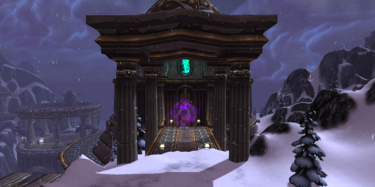 entrance to halls of stone