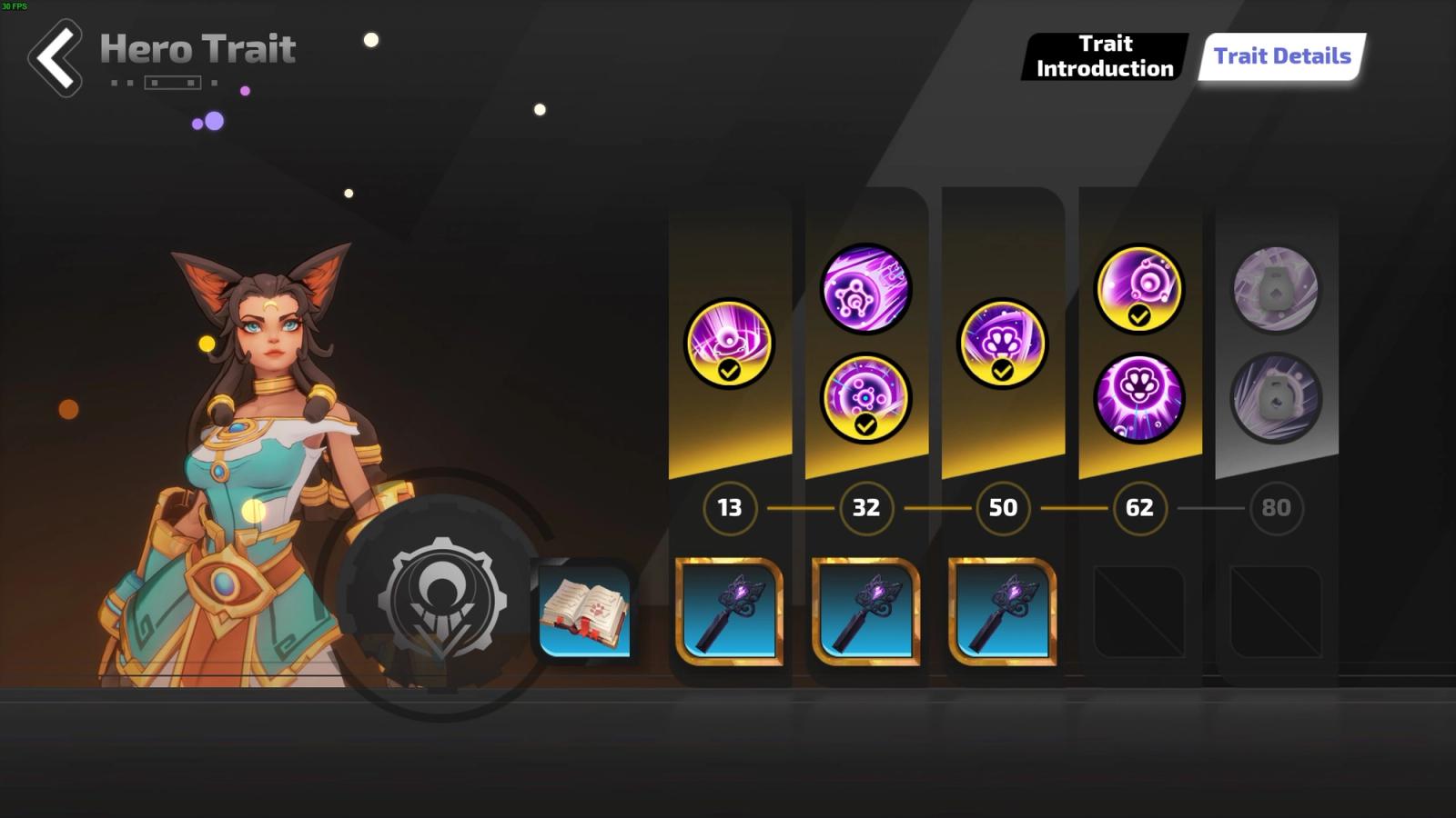 picture of erika's hero traits in torchlight infinite