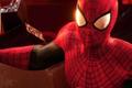 Spider-Man 2 gameplay footage with Peter Parker wearing the Amazing Spider-Man 2 suit 