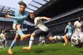 Image of Jack Grealish striking the ball in FIFA 23.
