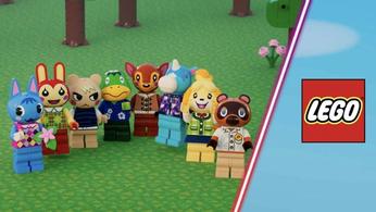 Screenshot of LEGO Animal Crossing collaboration