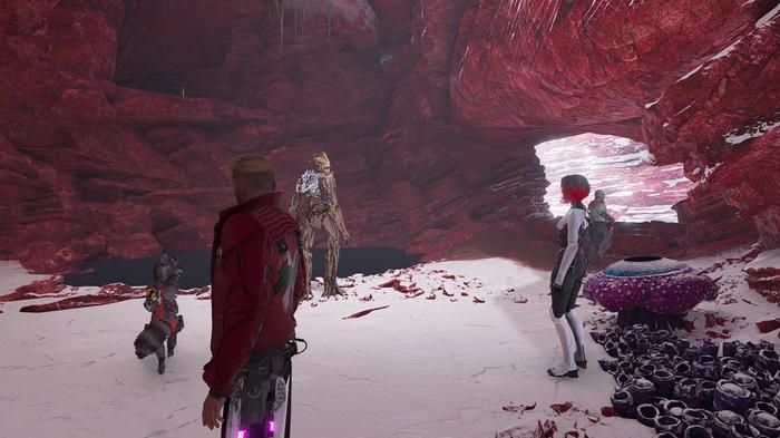 Guardians of the Galaxy cave in chapter 13 area location for War Lord outfit