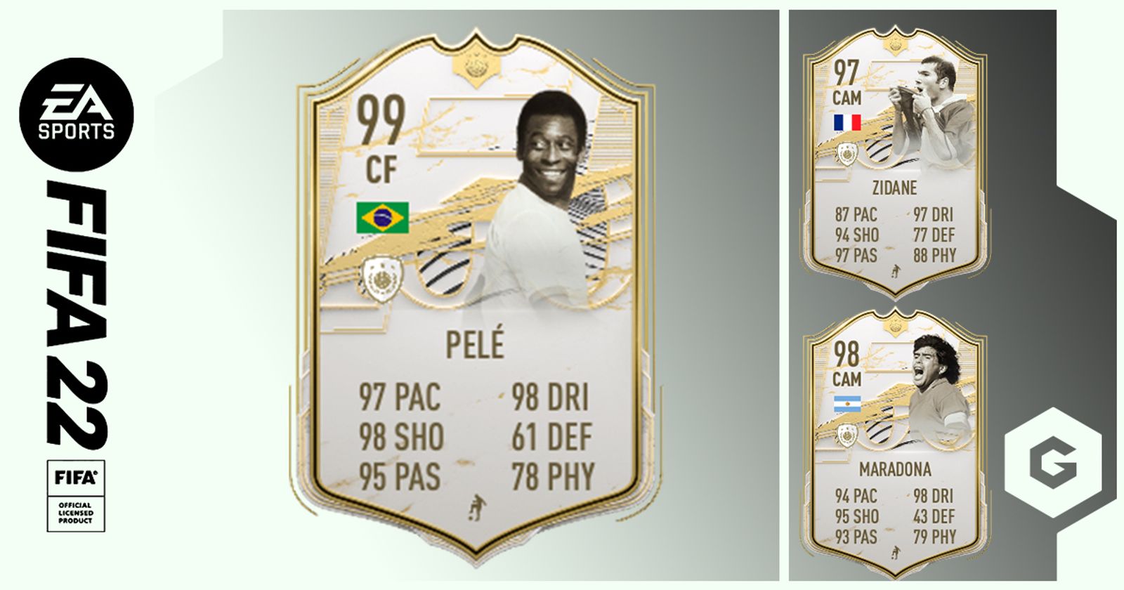 FIFA 22 - What are the differences between FUT Hero and Icon Cards? - FIFA