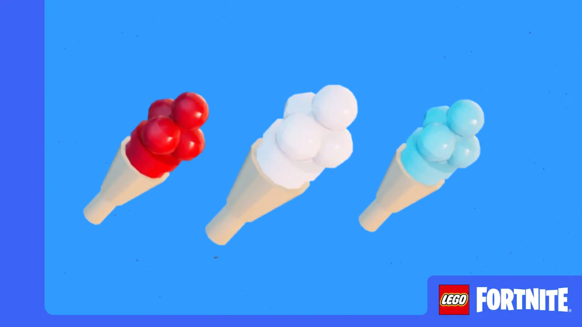 Как сделать мороженое в Lego Fortnite
