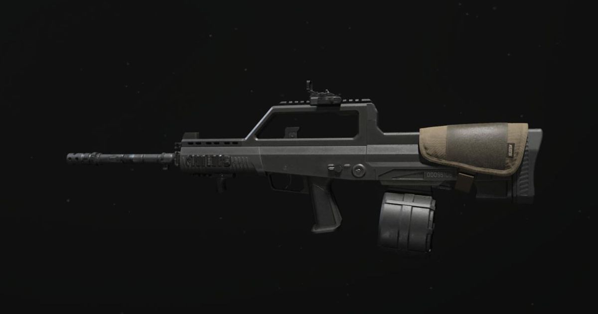 Modern Warfare 3 DG 58 LSW LMG on black background