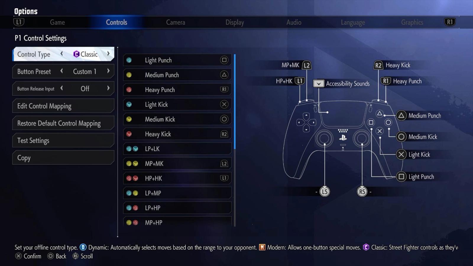 street fighter 6 controller settings