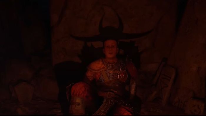 A screenshot from the story trailer of Diablo 4. 
