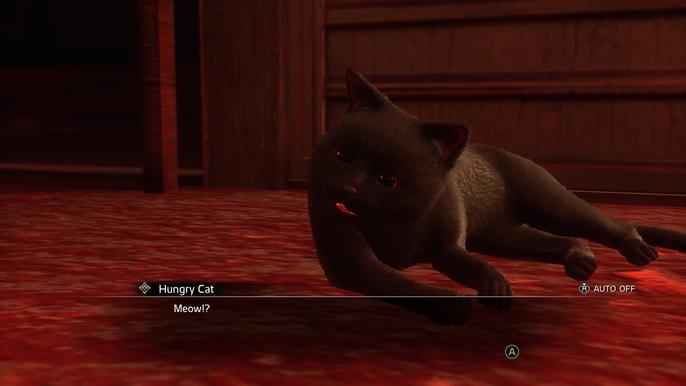 Hungry cat: Meow? featured in Like a Dragon Ishin