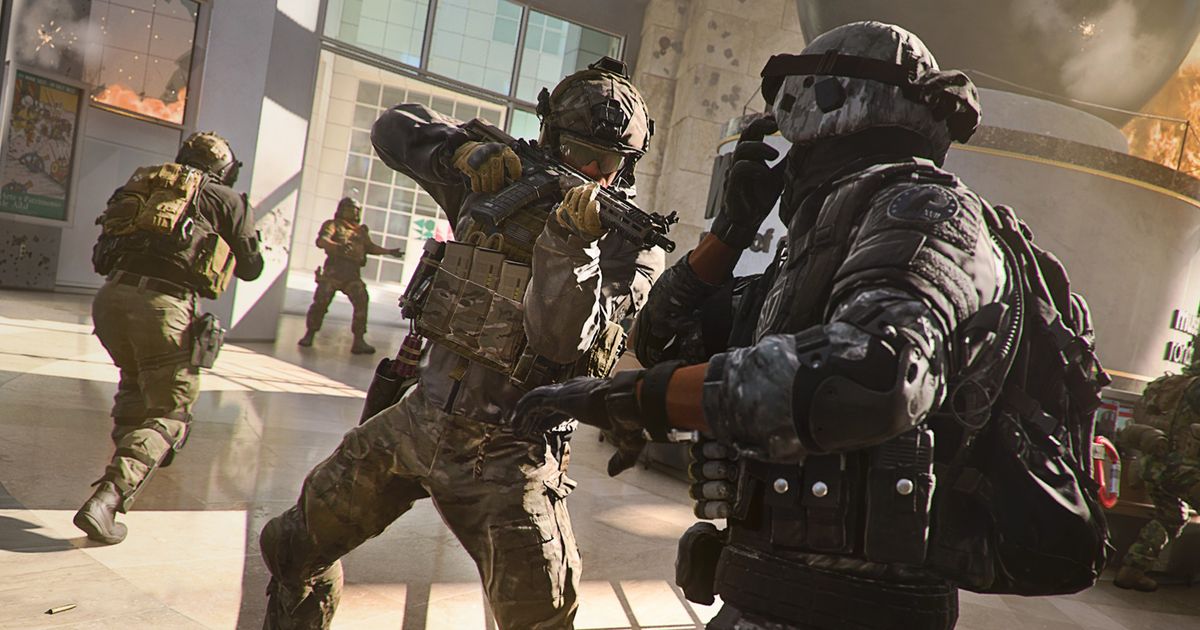 Image showing Modern Warfare 2 players fighting
