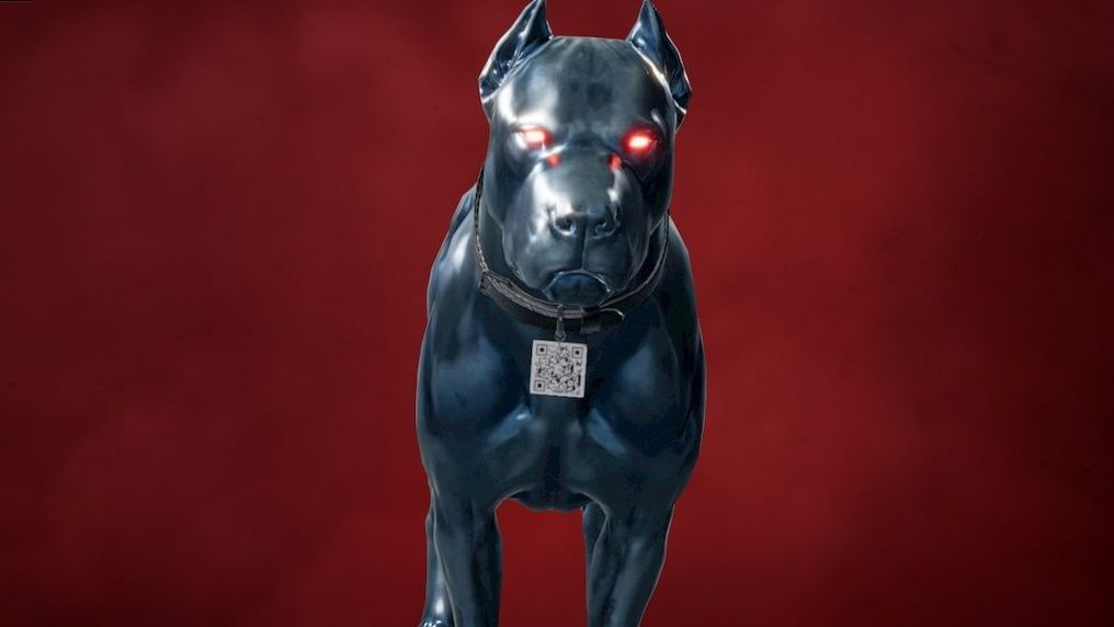 Far Cry 6's K-9000 Amigo, part of the Blood Dragon DLC, has a QR code on his collar that you can use your phone to scan.