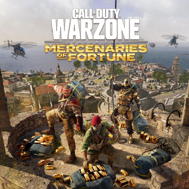 Image showing Warzone characters placing gold bars into bags
